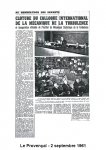 Le Provençal - 2 septembre 1961 {JPEG}