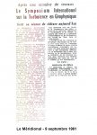 Le Méridional - 9 septembre 1961 {JPEG}